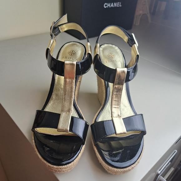 Isola espadrilles wedges 8.5 - Picture 2 of 9